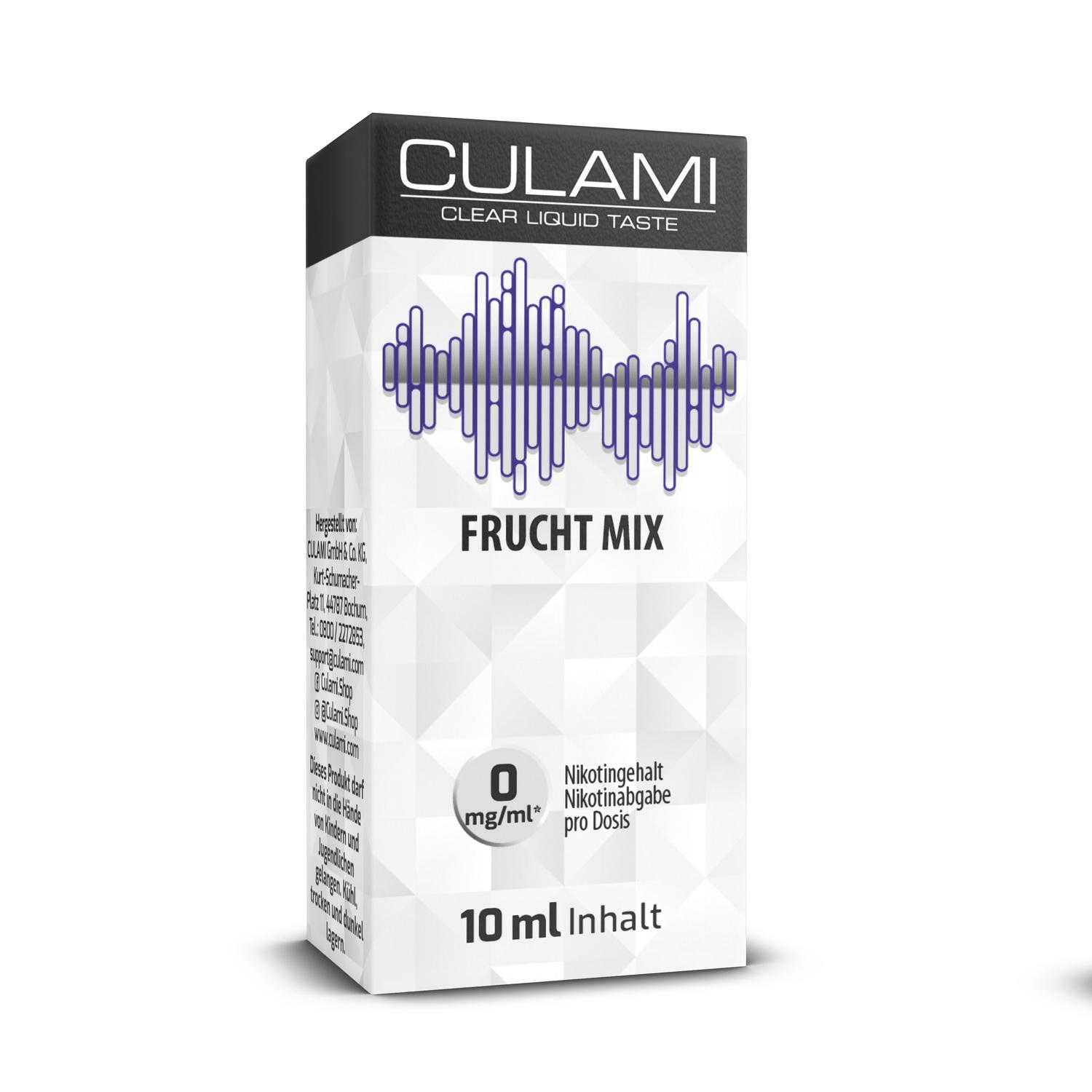 10ml Culami E-Liquid Frucht Mix 0mg