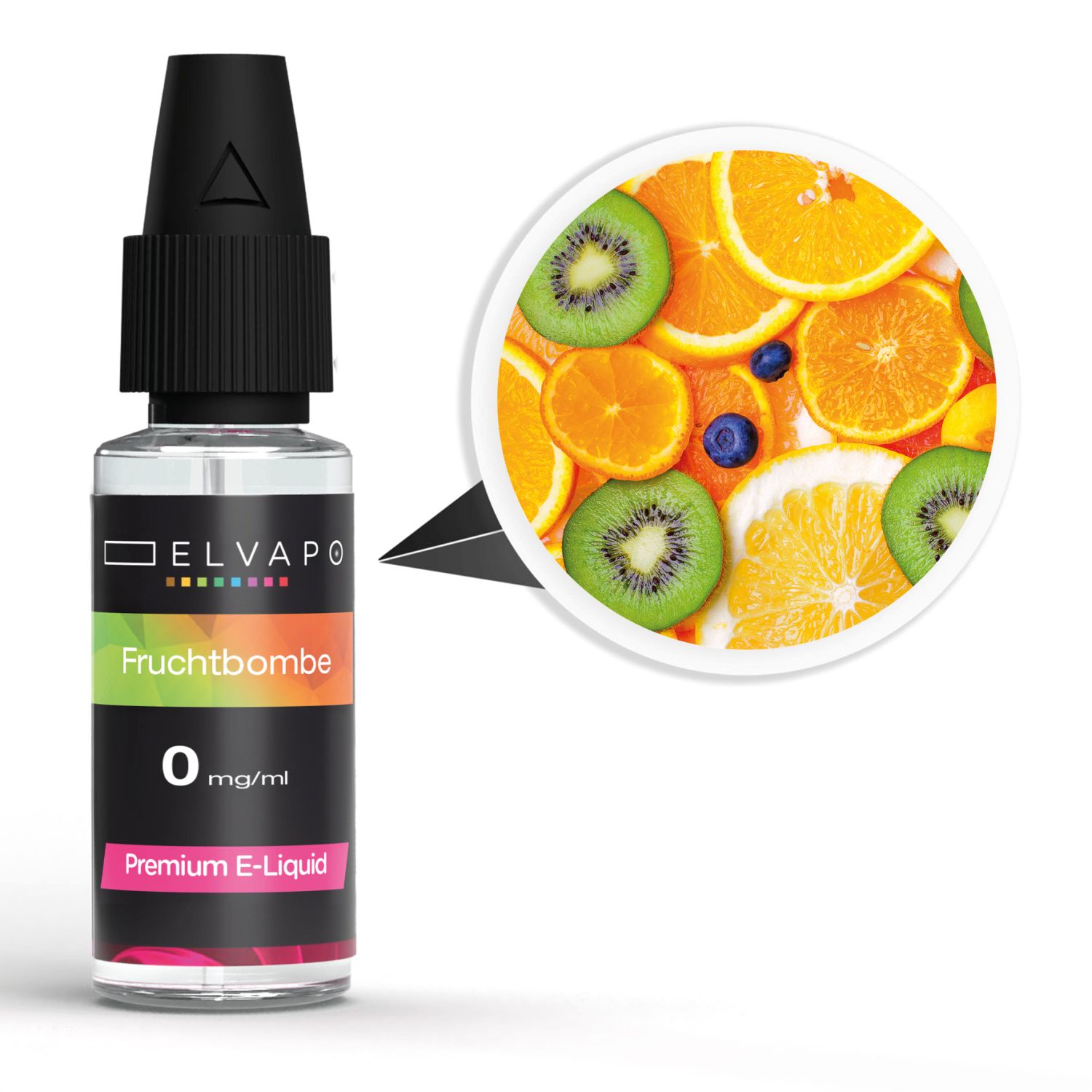 Elvapo_Liquid_Fruchtbombe_0mg_1500 Elvapo Premium E-Liquid - Fruchtbombe 0mg