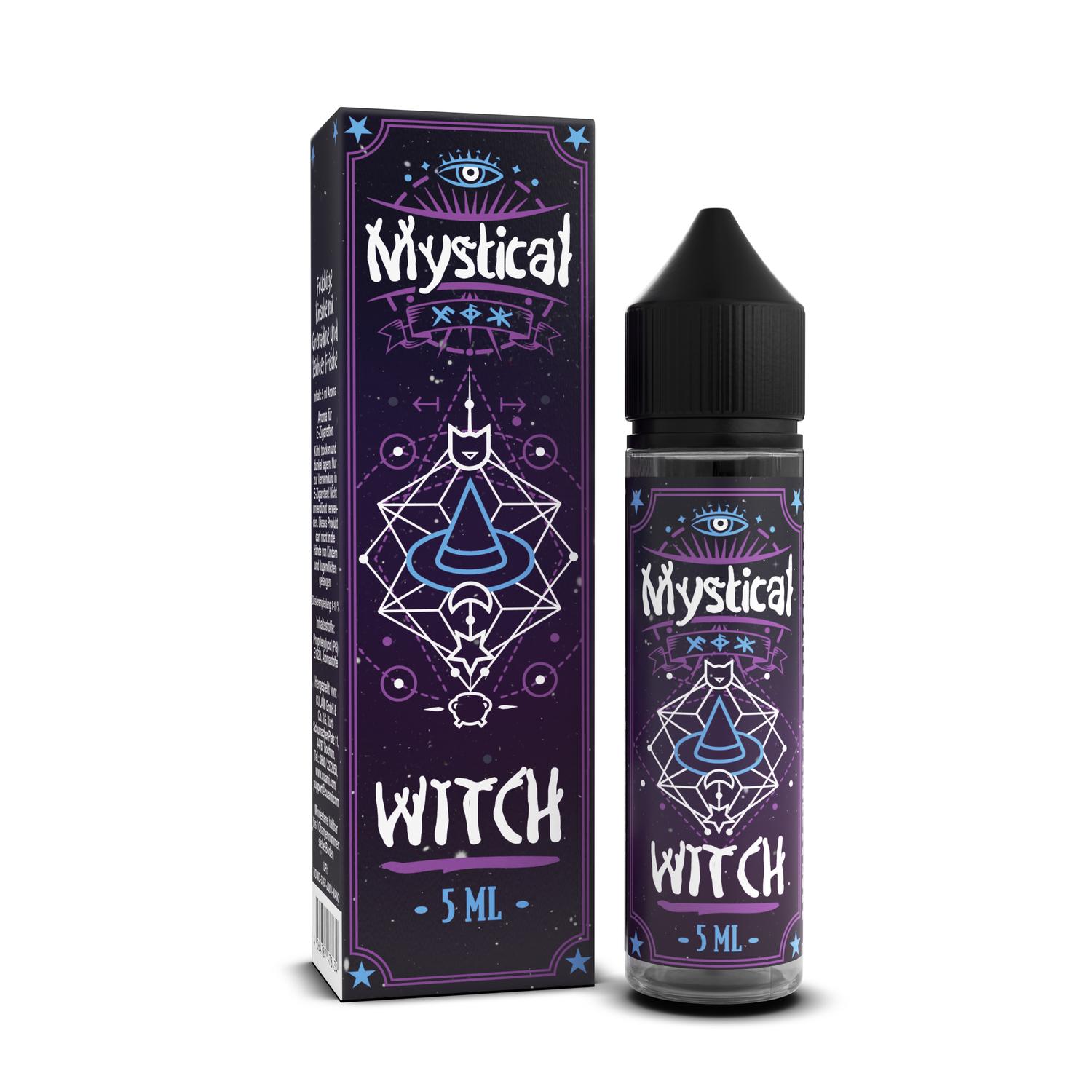 5ml Mystical Aroma Witch (Longfill in 60ml Chubby Flasche) 5ml Mystical Aroma Witch (Longfill in 60ml Chubby Flasche)