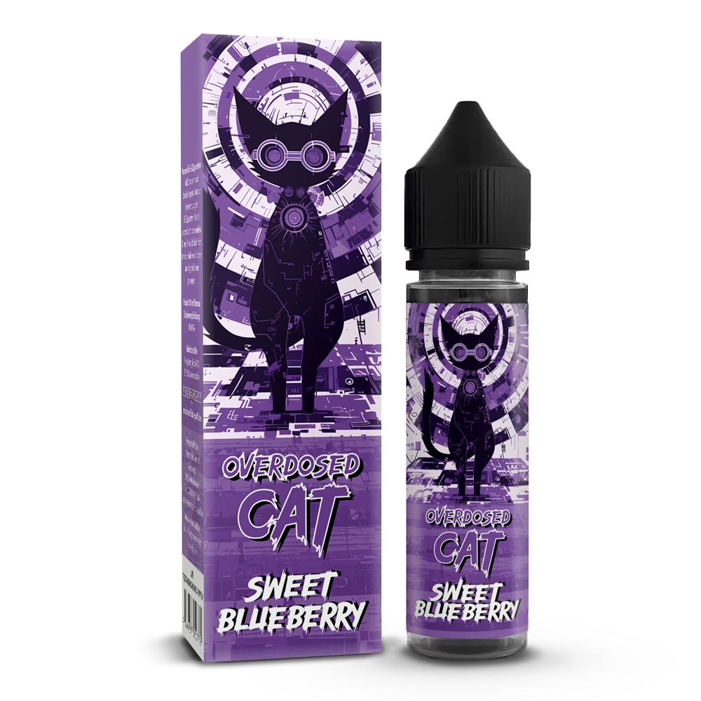 10ml Overdosed Cat Aroma - Sweet Blueberry (Longfill in 60ml Chubby Flasche) 10ml Overdosed Cat Aroma - Sweet Blueberry (Longfill in 60ml Chubby Flasche)