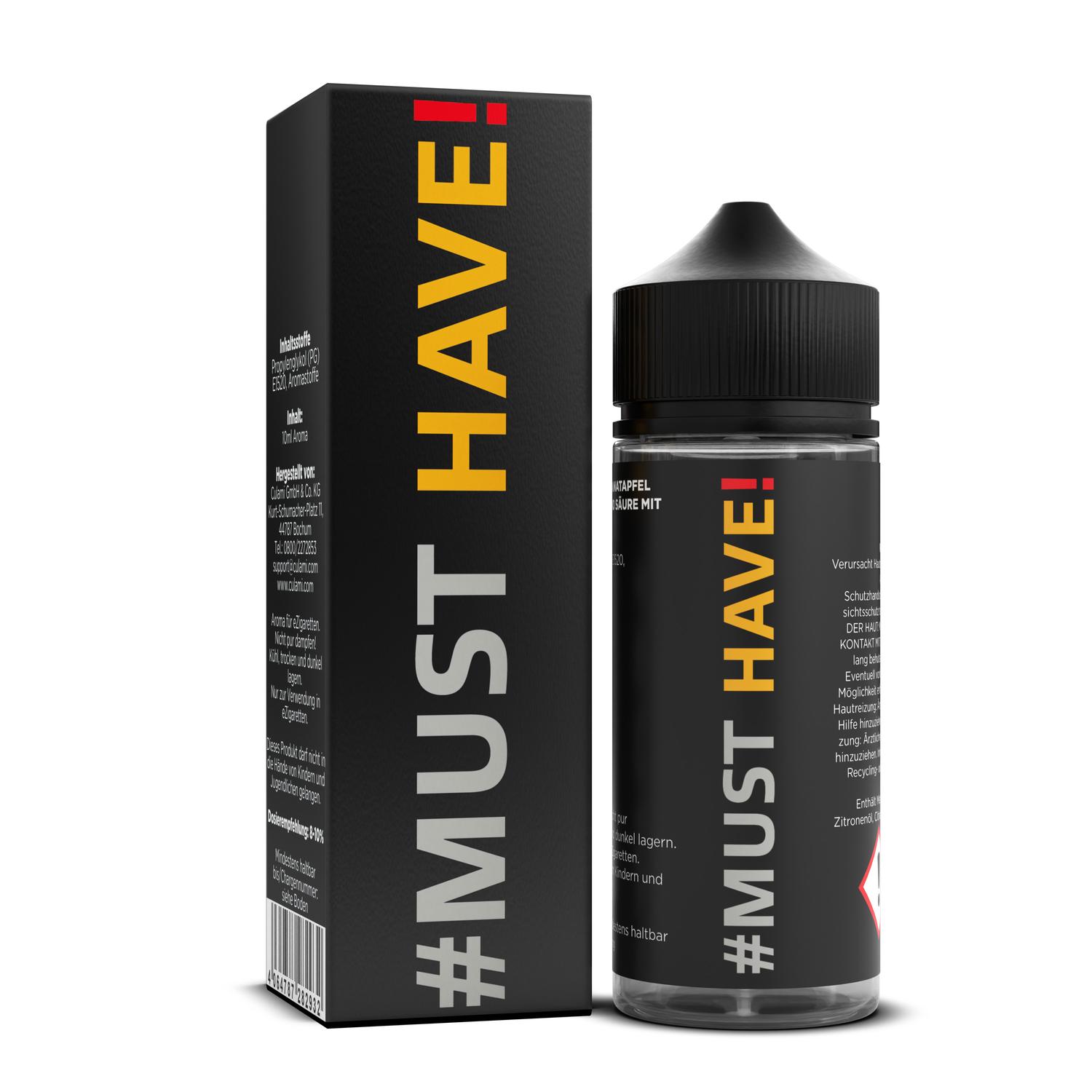 10ml Must  Have Aroma - ! - (Longfill in 120ml Chubby Flasche) 10ml Must  Have Aroma - ! - (Longfill in 120ml Chubby Flasche)
