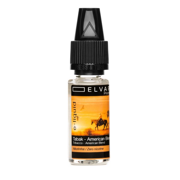 Premium E-Liquid | Tabak - American Blend (ohne Nikotin)