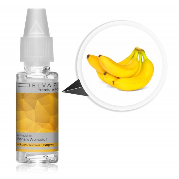 Premium Plus E-Liquid - Banane (mit Nikotin)