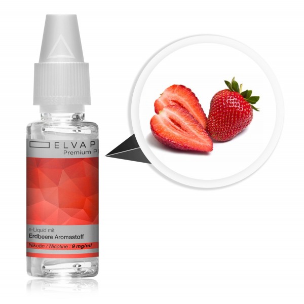 Premium Plus E-Liquid - Erdbeere (mit Nikotin)