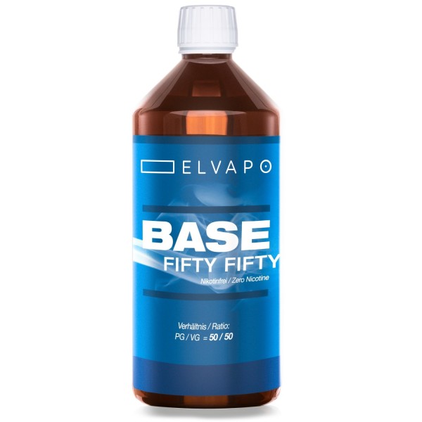 1000ml BASE - Fifty Fifty (PG/VG=50/50)