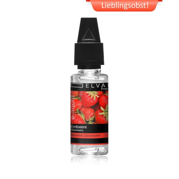 Premium E-Liquid - Erdbeere (ohne Nikotin)