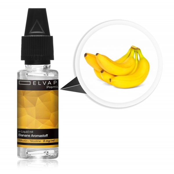 Premium E-Liquid - Banane (mit Nikotin)